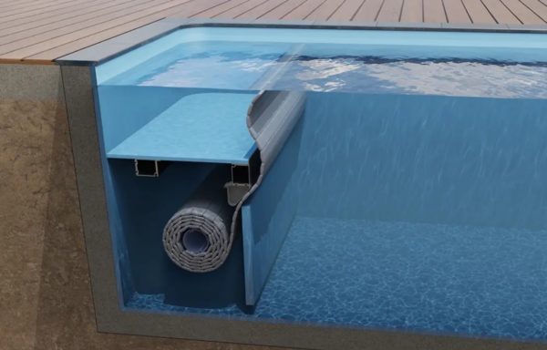 Volet banquette immergée Aquatic Cover 600S Lift
