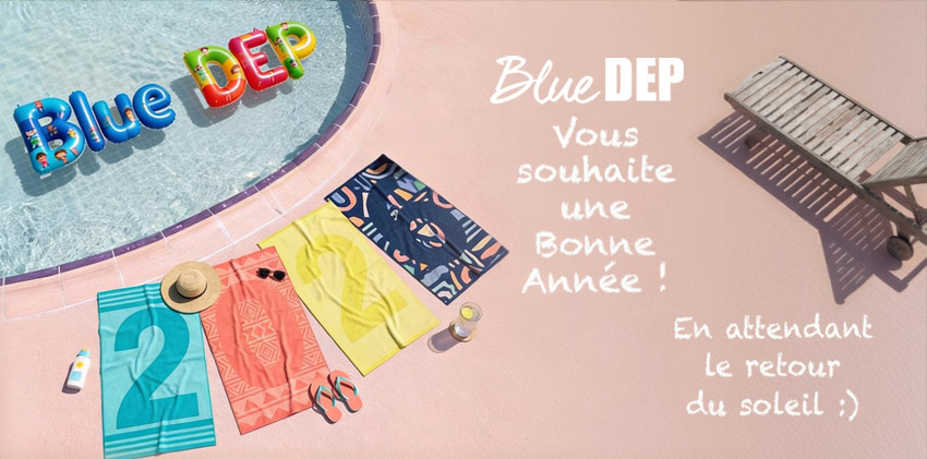 Blue DEP bonne année 2026 !